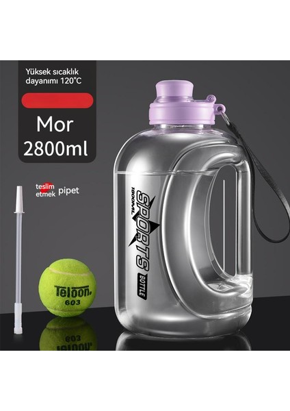 Spor Şişeleri, Plastik Su Şişeleri, Uzay Kapları, Isıya Dayanıklı (Yurt Dışından)