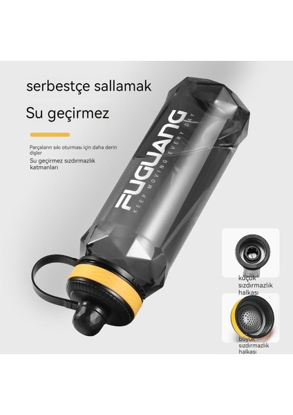 Büyük Kapasiteli Su Bardağı, Plastik Su Şişesi, Öğrenciler Için Açık Taşınabilir Spor Şişesi, Fitness Alanı Bardağı (Yurt Dışından) indirimleri