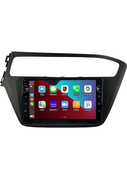 Hyundai I20 Android Multimedya Carplay Oem 4gb RAM+64GB HDD 2018-2020 Navigosyan Tuşlu Ekran