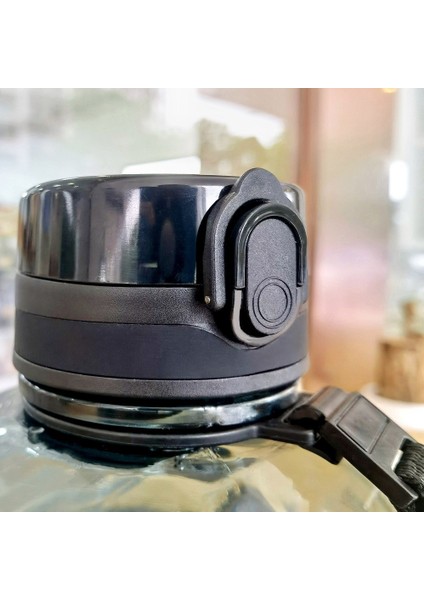 1.5l Büyük Kapasiteli Spor Su Şişesi, Taşınabilir Uzay Bardağı, Anti-Düşme Plastik Şişeler (Yurt Dışından) fırsatları