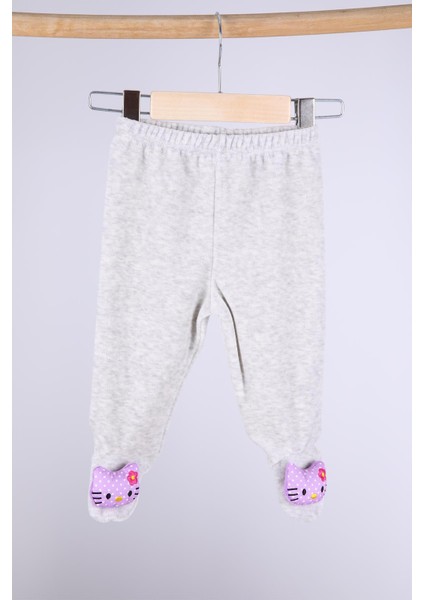 Kadife Oyuncaklı Kız Erkek Bebek Çocuk Pantolon Hello Kitty
