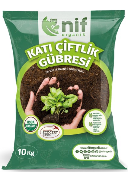 Katı Çiftlik Gübresi 10 kg