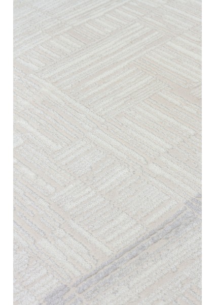 Parma Par 01 Grey Yumuşak Dokulu Modern Desenlere Sahip Şık Makine Dokuması Halı fırsatları