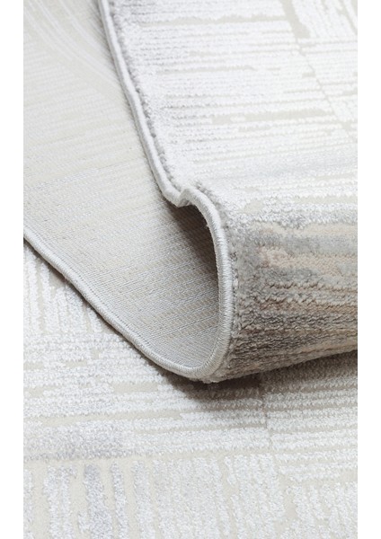 Parma Par 01 Grey Yumuşak Dokulu Modern Desenlere Sahip Şık Makine Dokuması Halı indirimleri