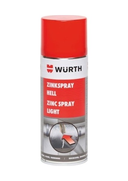 Çinko Sprey Açık Renkli 400 ml