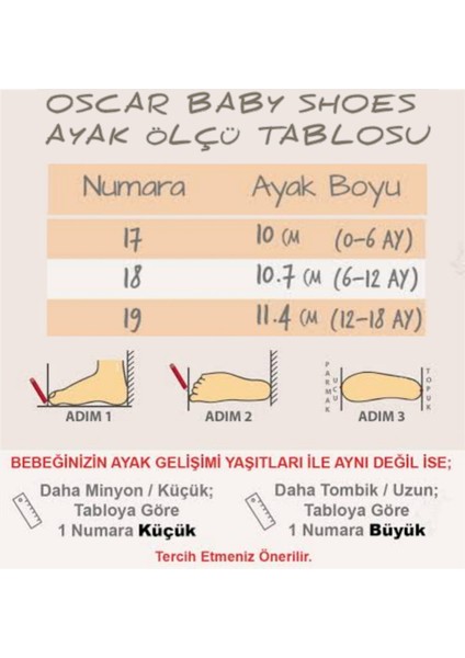 Bebek Ayakkabısı Yumuşak Taban Makosen