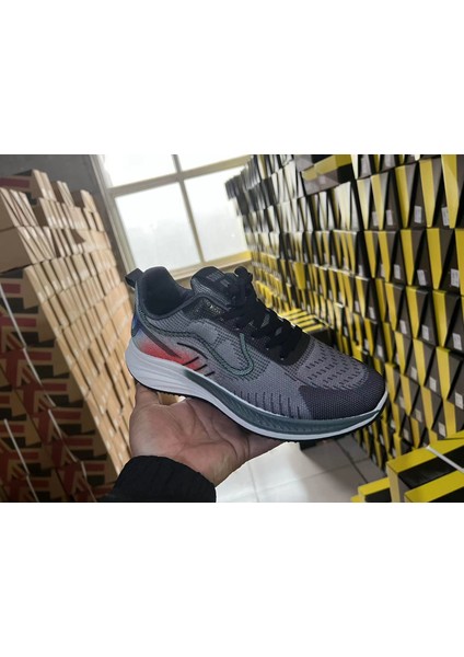 Erkek Ayakkabıları Yeni Spor Ayakkabılar Nefes Alabilen Örgü Moda Çok Yönlü Hafif Erkek Rahat Koşu Ayakkabıları (Yurt Dışından)