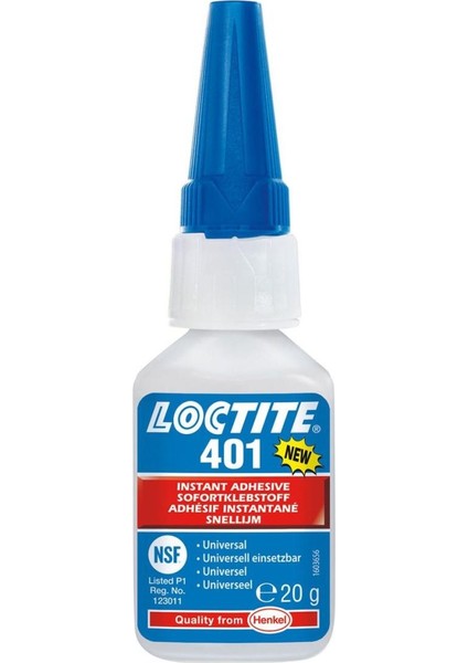 Loctite 401 Hızlı Yapıştırıcı 20 Gr