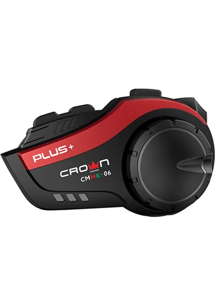 Crown Micro 6 Kişilik interkom Motosiklet Kask Bluetooth intercom kulaklık Seti CMMK-06 PLUS+