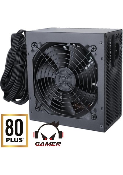 PS700-80P 700W 80 Plus Bronze Gamer 12CM Geniş Fan Power Supply