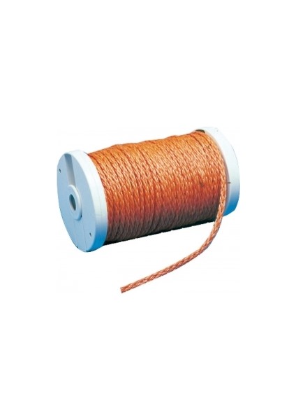 Plastik Makara Plastik Makara, 25/30MM Pulpite Ø180X300MM. 85 Metre 8 mm Ip Sarilabilir
