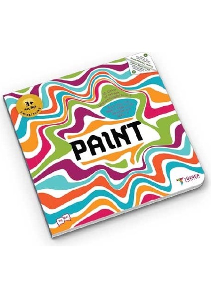 PAINT (3+ Yaş) - IQ, Dikkat ve Yetenek Geliştiren Kitaplar Serisi
