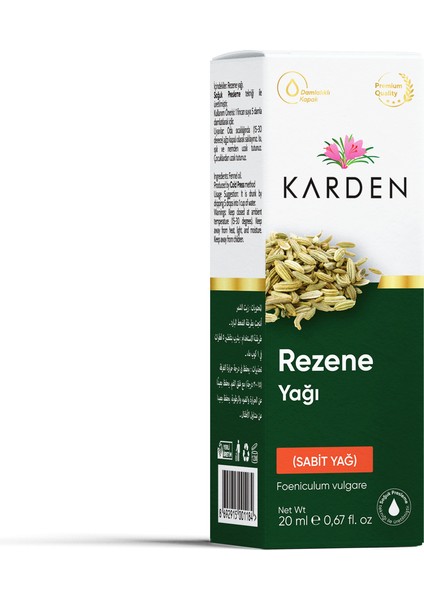 Rezene Yağı 20 ml