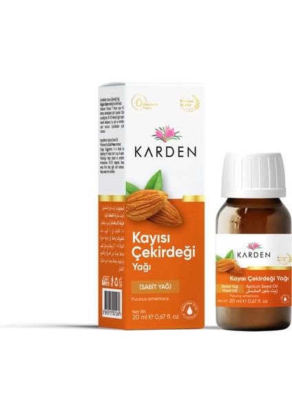 Kayısı Çekirdeği Yağı 20 ml