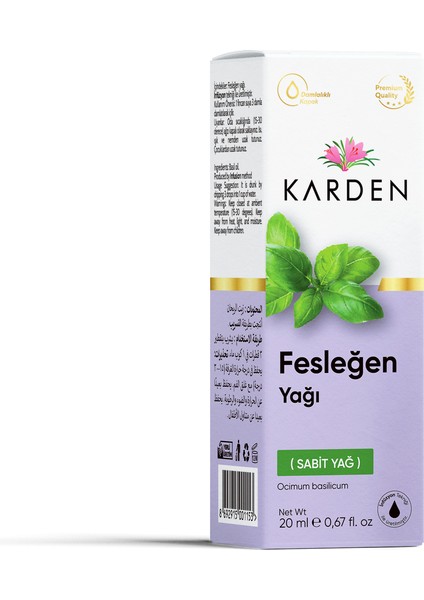 Fesleğen Yağı 20 ml