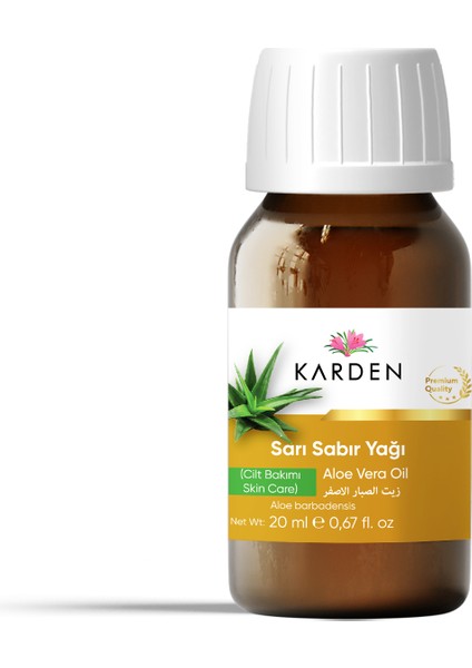 Aloevera Yağı ( Sarı Sabır ) 20 ml
