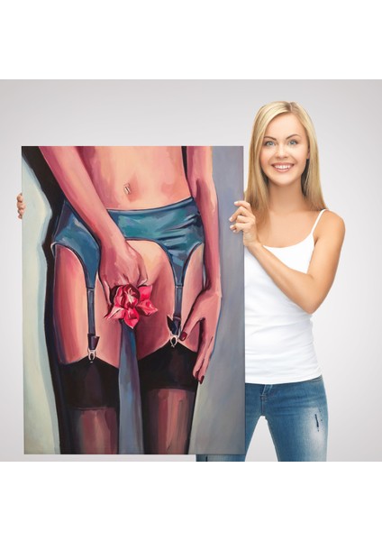 Kadın Sürreal Duvar TABLOSU-6073 modelleri