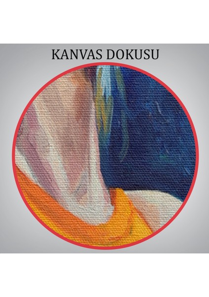 Camı Yalayan Kadın Kanvas TABLOSU-5130 indirimleri