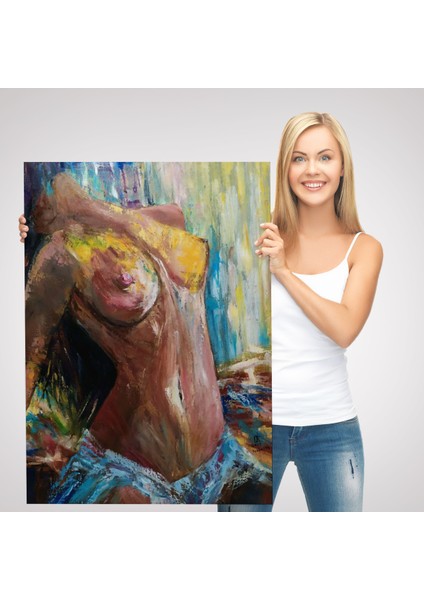 Kadın Dekoratif Duvar TABLOSU-6141 modelleri