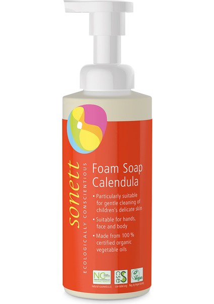 Çocuklar İçin Aynısefa Çiçeği Özlü Köpük Sabun 200 ml.