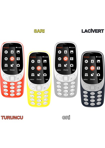 LX7300 (Kameralı ve Tuşlu Cep Telefonu) Lacivert modelleri