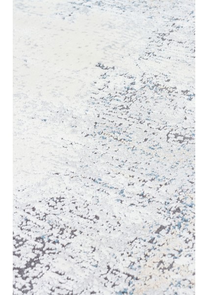 Passage Plz 01 Cream Navy Hav Toz Vermez Yumuşak Dokulu Sık Dokuma Modern Makine Dokuması Halı fırsatları