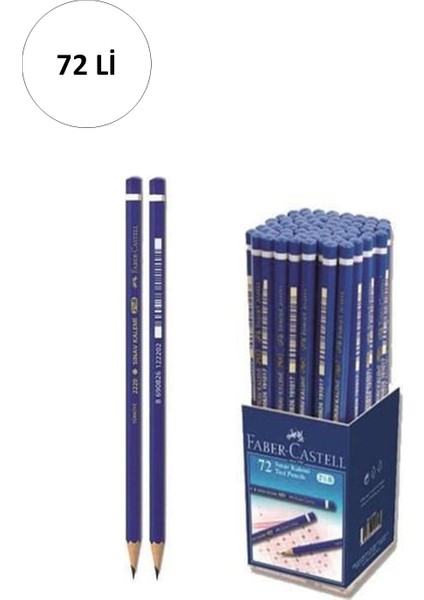Faber Kurşun Kalem Sınav Kalemi 72 Li