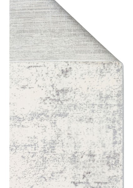 Passage Plz 01 Cream Grey Hav Toz Vermez Yumuşak Dokulu Sık Dokuma Modern Makine Dokuması Halı