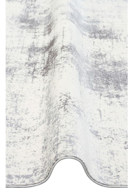 Passage Plz 01 Cream Grey Hav Toz Vermez Yumuşak Dokulu Sık Dokuma Modern Makine Dokuması Halı