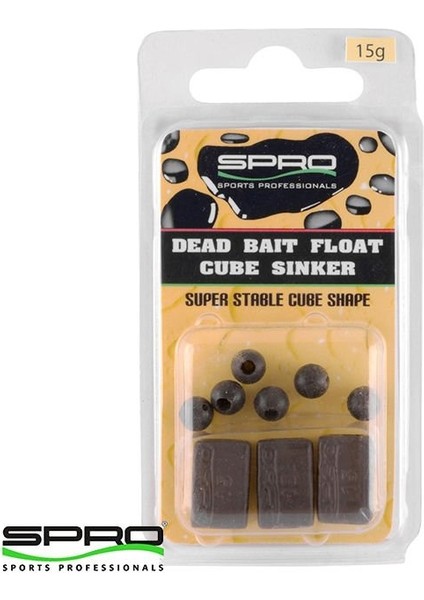 Dead Bait Cube Kurşun 25G
