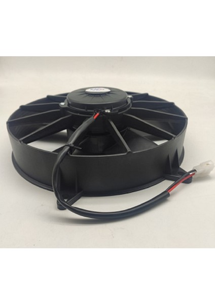 Fan Motoru 11 Inç 24V Emiş 160WATT (Kalın Çerçeve)(Düz Kanat)