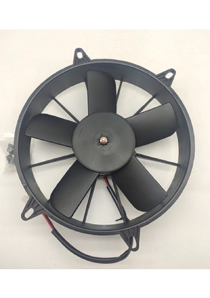 Fan Motoru 11 Inç 24V Emiş 160WATT (Kalın Çerçeve)(Düz Kanat)