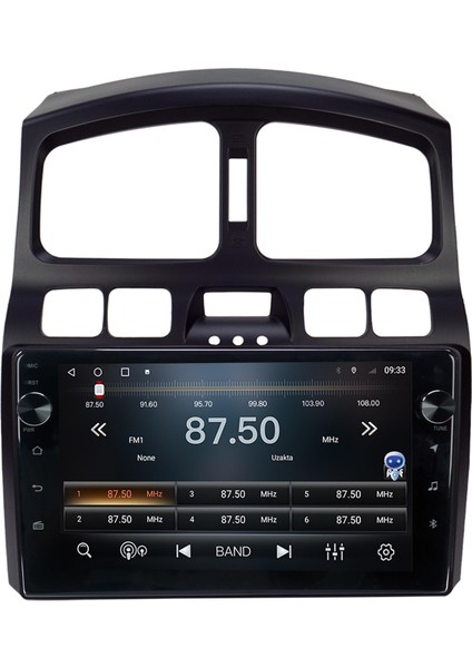 Hyundai Santa Fe Android Multimedya Carplay Oem 4gb RAM+64GB HDD 2003 Navigosyan Tuşlu Ekran