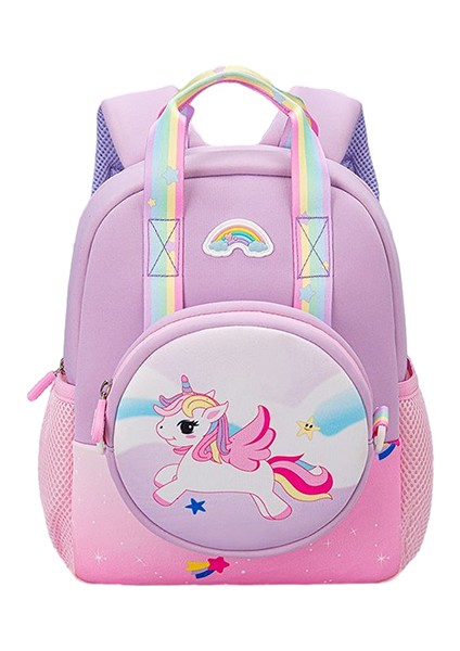 Aurang Kindergarten Cute Pony Çok Fonksiyonlu Okul Çantası (Yurt Dışından)