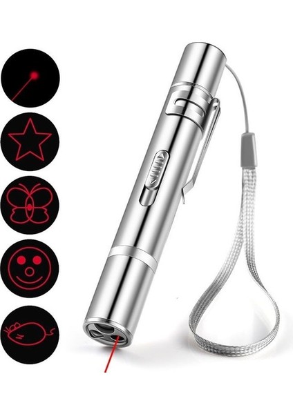 Komik Kedi Çubuk Lazer Pointer Kızılötesi Ubs Şarj Lazer Pointer (Yurt Dışından)