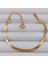Çelik Gold Italyan Ezme Zincir Bileklik 19 cm 1