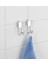 Yapışkanlı Banyo Mutfak Kapı Duvar Askısı Paslanmaz 3