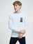 Erkek Sweatshirt Beyaz LF2034185 2