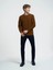 Erkek Sweatshirt Kahverengi LF2025441 2