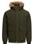 Jjchamp Bomber Jacket Faux Fur Haki 2
