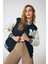 Onlsılja Lıfe Padded Bomber cc Otw Petrol Yeşili 1