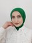 Çıt Çıtlı Hasema Üstü Uyumlu Hijab Bone Canlı Yelik 1