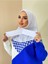 Çıt Çıtlı Hasema Üstü Uyumlu Hijab Bone Ekru 2