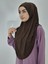 Namaz Örtüsü Khimar, Hazır Büyük Esarp, Malezya Modeli, Hijap ,hac Umre Icin Sandy Kumas Kahve Renk 4