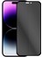 Apple iPhone 15 / 15 Plus / 15 Pro / 15 Pro Max Uyumlu Tam Kaplayan Hayalet Cam Koruyucu Siyah 1