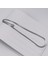 Çelik Silver Italyan Ezme Zincir 45 cm 5