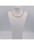 Çelik Gold Ince Arpa Kolye 45 cm 3