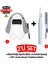 Airpods 1. ve 2. Nesil Uyumlu Köpek Balığı Figürlü Kulaklık Kılıfı ve 3'ü 1 Arada Kulaklık Temizleme Kalemi 1