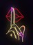 Sessizlik Neon LED TABELA(60X40CM) 1