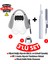 Airpods 1.ve 2.nesil Uyumlu Köpek Balığı Figürlü Kılıf, Köpek Balığı Kablo Koruyucu, 3 In 1 Temizleme Kalemi 1